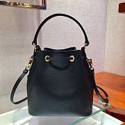 Prada Bucket Bag Black 1BZ032 Size 22 x 22 x 14 cm - 5