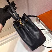 Prada Bucket Bag Black 1BZ032 Size 22 x 22 x 14 cm - 4