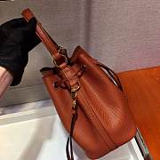 Prada Bucket Bag Brown 1BZ032 Size 22 x 22 x 14 cm - 3