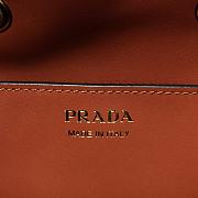 Prada Bucket Bag Brown 1BZ032 Size 22 x 22 x 14 cm - 4