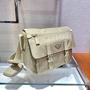 Prada Messenger Bag Beige 1BD671 Size 30 x 25 x 12 cm - 5