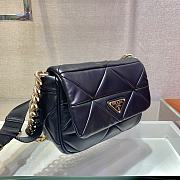 Prada Three-In-One Female Bag Black 1BD292 Size 21 x 16 x 7 cm - 4