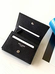 YSL Wallet 1069 Black Size 11 x 8.5 x 3 cm - 3