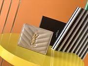 YSL Wallet 1069 Beige Size 11 x 8.5 x 3 cm - 1