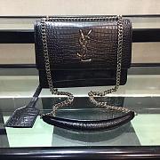 YSL Saint Laurent Flap Bag Size 22 x 16 x 8 cm - 1