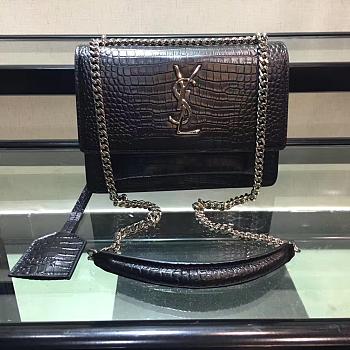 YSL Saint Laurent Flap Bag Size 22 x 16 x 8 cm