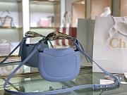 Chloe Handbag Blue s1350 Size 20 x 26 x 8 cm  - 4