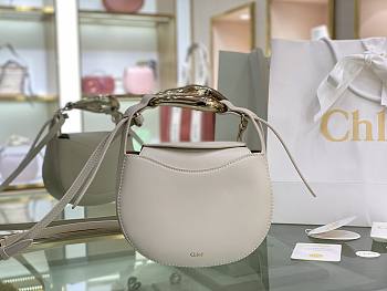 Chloe Handbag White s1350 Size 20 x 26 x 8 cm 