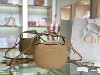 Chloe Handbag Beige s1350 Size 20 x 26 x 8 cm 