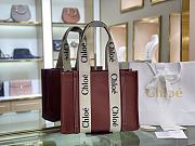 Chloe Canvas Tote 7565 Size 37 x 26 x 12 cm - 1