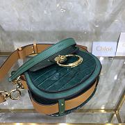 Chloe Tess Crocodile Grain Shoulder Bag Size 20.5 x 7.5 x 16.5 cm - 4