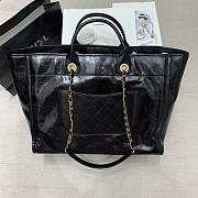 Chanel Shopping Bag Black Size 40 x 31 x 21 cm - 6