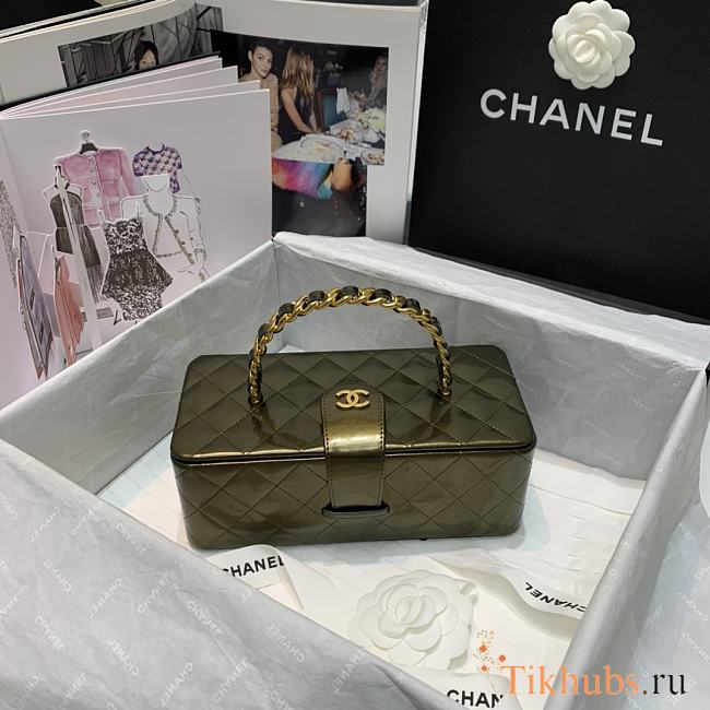 Chanel Vintage Cosmetic Bag 01919 Size 22 x 10 x 8.5 cm - 1