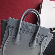 Celine Nano Luggage Gray 168243 Size 20 x 20 x 10 cm - 6