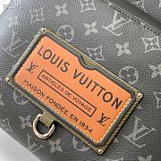 LV Discovery Backpack Monogram Eclipse Canvas M45218 Size 37 × 40 × 20 cm - 6