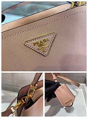 Prada Matinee Handbag Beige 1BA286 Size 21 x 16.5 x 9.5 cm - 2