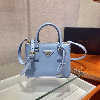 Prada Mini Killer Blue 1BA906 Size 20 x 15 x 9.5 cm