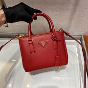 Prada Mini Killer Red 1BA906 Size 20 x 15 x 9.5 cm - 3