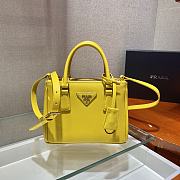 Prada Mini Killer Yellow 1BA906 Size 20 x 15 x 9.5 cm - 1