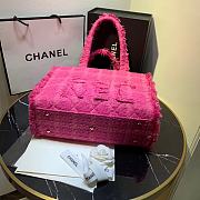 Chanel Zipper Handbag Pink AS0976 Size 32 x 25 x 13 cm - 5