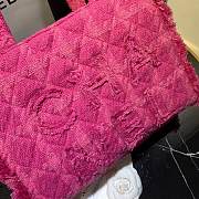 Chanel Zipper Handbag Pink AS0976 Size 32 x 25 x 13 cm - 4