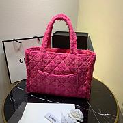 Chanel Zipper Handbag Pink AS0976 Size 32 x 25 x 13 cm - 3