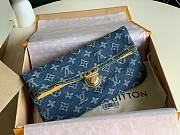 LV Clutch Denim M44472 Size 25 x 14 cm - 1