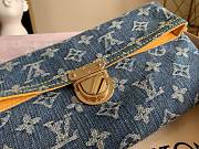 LV Clutch Denim M44472 Size 25 x 14 cm - 3