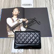 Chanel Woc Calfskin Chain Bag Black 88615 Size 19 x 13.5 x 3.5 cm - 2