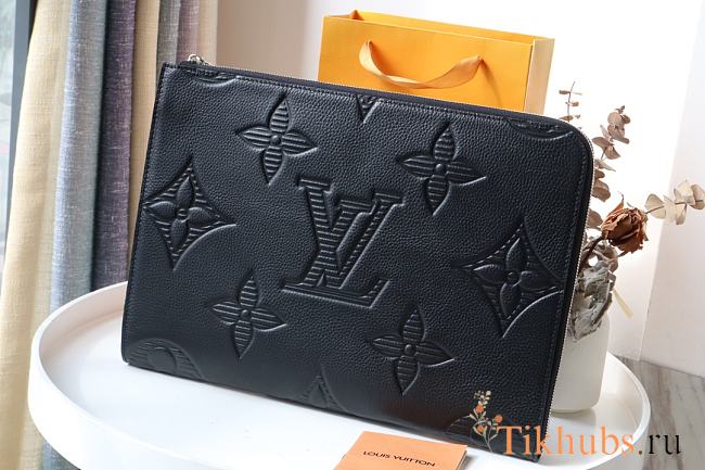 LV Pochette Jour GM Taurillon Leather M80044 Size 35 x 25 x 2 cm - 1