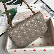 Dior Dioraddict Lambskin Flap Handbag Size 24 x 16 x 8 cm - 2