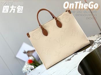 Louis Vuitton Onthego Gm Monogram Empreinte Leather M44925 Size 41 x 34 x 19 cm