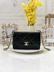 Chanel WOC Imported Sheepskin 80984 Size 19 x 12.5 x 4 cm - 1