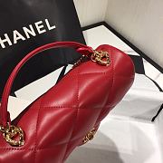 Chanel 19 Handle Chain Bag AS1114 Size 23 x 15 x 6 cm - 6