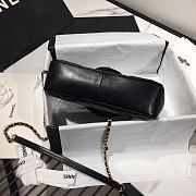 Chanel 19 Handle Chain Bag Black AS1114 Size 23 x 15 x 6 cm - 5