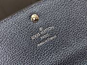 Louis Vuitton Enveloppe Carte de Visite Monogram Empreinte Navy M80944 Size 10.5 x 8 x 1 cm - 2