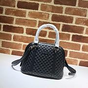 Gucci Microguccissima Bag Black Leather 449654 Size 24 x 19 x 13 cm - 1