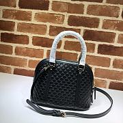 Gucci Microguccissima Bag Black Leather 449654 Size 24 x 19 x 13 cm - 2