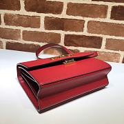 Gucci Small Zumi Shoulder Bag Red 576388 Size 24 x 16 x 4.5 cm - 5