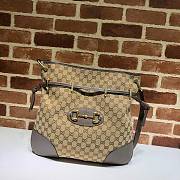 Gucci 1955 Horsebit Messenger Bag Brown 602089 Size 38 x 35 x 5 cm - 1