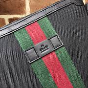 Gucci GG Supreme Web Messenger Bag 471454 Size 21 x 22 x 4 cm - 2