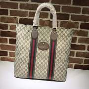 Gucci GG Supreme Tote Brown 473870 Size 44.5 x 40.5 x 15 cm - 1