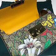 Gucci Crossbody Padlock Flower Yellow 603221 Size 24 x 17 x 10 cm - 4