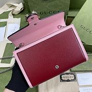 Gucci GG Supreme Dionysus Chain Wallet Red 401231 Size 20 x 13.5 x 3 cm - 2