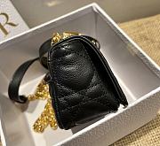 Dior Caro Black Size 14 x 8 x 4 cm - 6