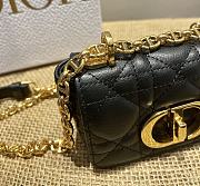 Dior Caro Black Size 14 x 8 x 4 cm - 5