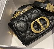 Dior Caro Black Size 14 x 8 x 4 cm - 3