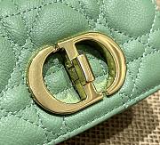 Dior Caro Green Size 14 x 8 x 4 cm - 3