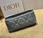 Dior Caro Blue Size 14 x 8 x 4 cm - 6