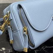 Dior Caro Clutch Blue 9238 Size 19 x 10.5 x 5 cm - 2